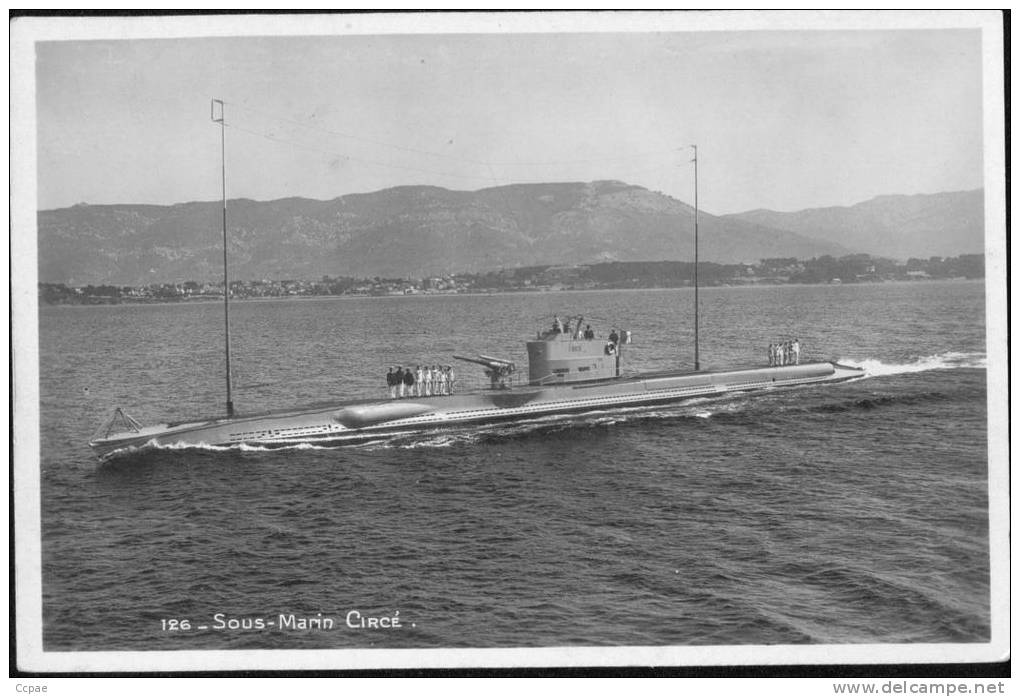 Sous-Marin "CIRCE" - Sous-marins