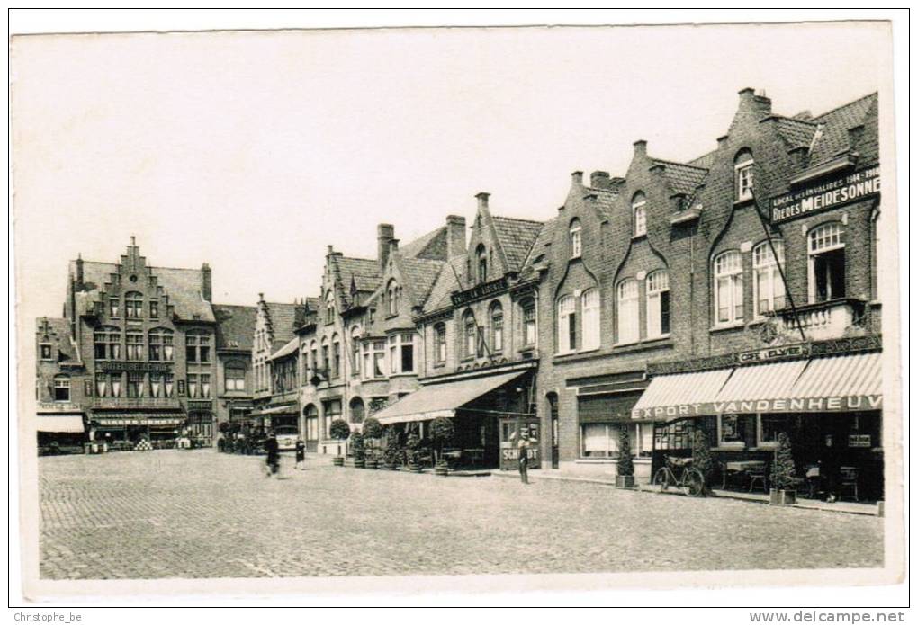 Nieuwpoort, Nieuport, Groote Markt, Grand´Place (pk7927) - Nieuwpoort