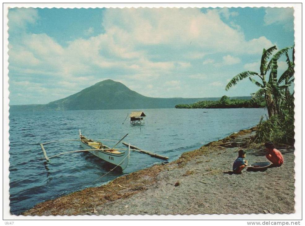 - PHILIPPINES. - TAAL LAKE AND VOLANO. - Scan Verso - - Philippinen