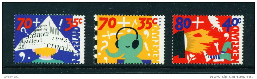 NETHERLANDS  -  1993  Child Welfare Unmounted Mint - Unused Stamps