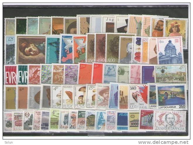 YUGOSLAVIA  STAMPS UNUSED - Collections, Lots & Séries