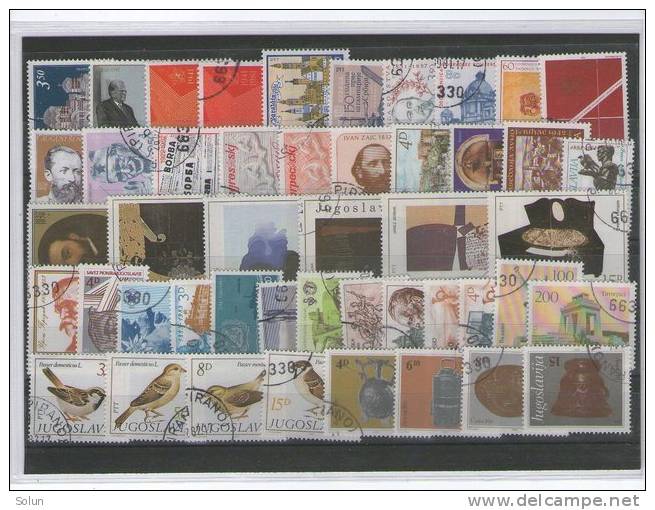 YUGOSLAVIA  STAMPS   DIFFERENT SERIES - Collections, Lots & Séries