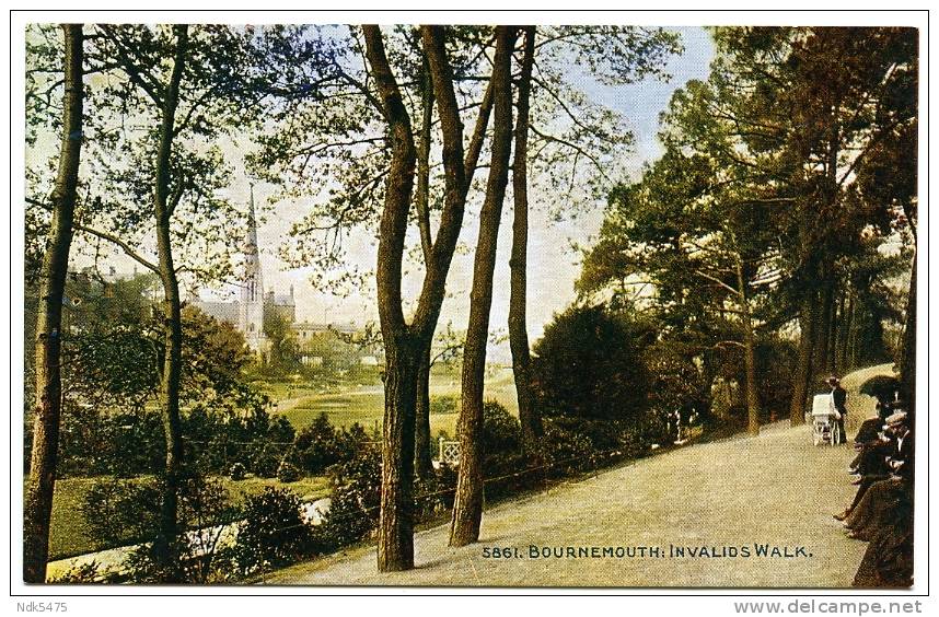 BOURNEMOUTH : INVALIDS WALK - Bournemouth (hasta 1972)