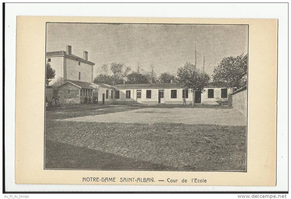 3 CPA LYON , NOTRE-DAME DE SAINT-ALBAN - Autres & Non Classés