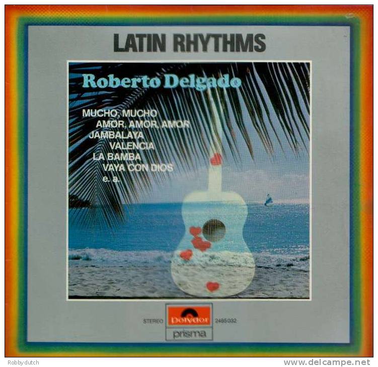 * LP *  ROBERTO DELGADO - LATIN RHYTHMS - Instrumentaal