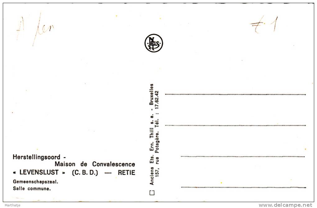 Herstellingsoord Levenslust, Retie -  Gemeenschapszaal - Retie