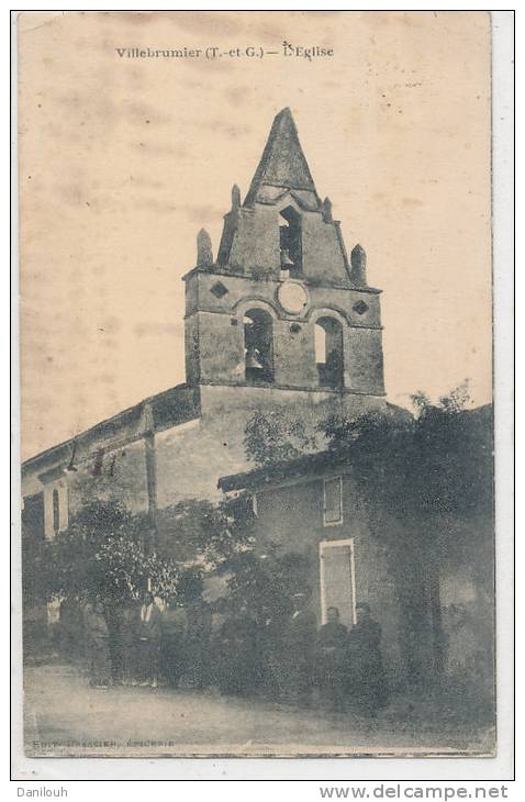 82 // VILLEBRUMIER    L'église    ** - Villebrumier