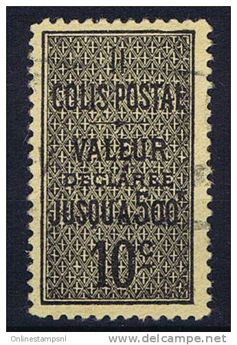 Algerie:  Colis Postal, 2a Type II, Used Obl - Gebruikt