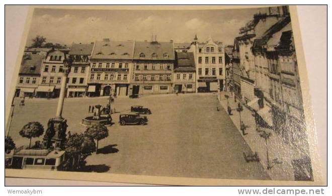 AK Ceska Lípa (deutsch Böhmisch Leipa) - Marktplatz- Vom 19.7.1910 Stempel: Rumburg - Sudeten