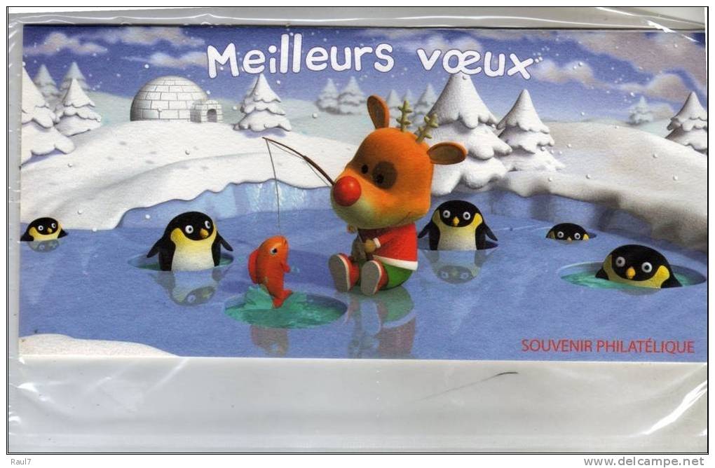 FRANCE  2006 - Meilleurs Voeux, Pingouins - BF Souvenir Neuf Sous Blister // Mnh - Blocs Souvenir