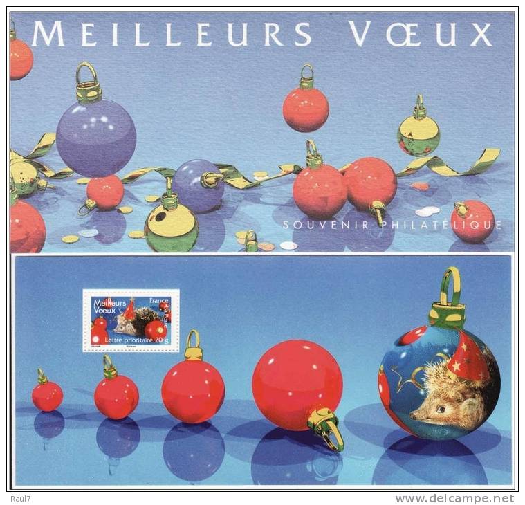 FRANCE  2007 - Meilleurs Voeux 2007 - BF Souvenir Neuf Sous Blister // Mnh - Bloques Souvenir