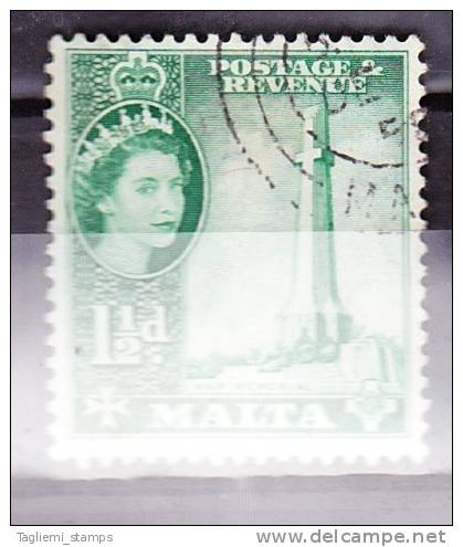 Malta, 1956-58, SG 269, Used - Malte (...-1964)