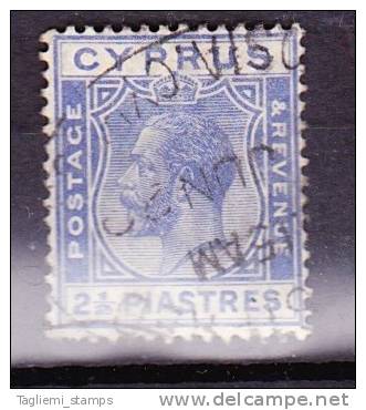 Cyprus, 1925, SG 122, Used, Mult Script Crown CA - Chypre (...-1960)