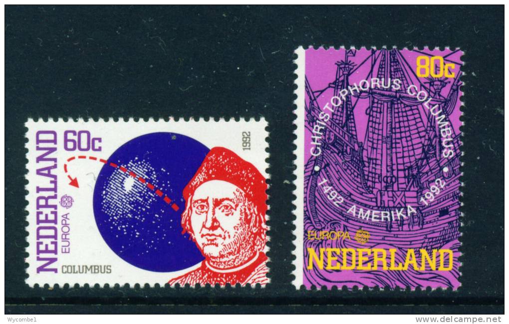 NETHERLANDS  -  1992  Discovery Of America  Unmounted Mint - Unused Stamps