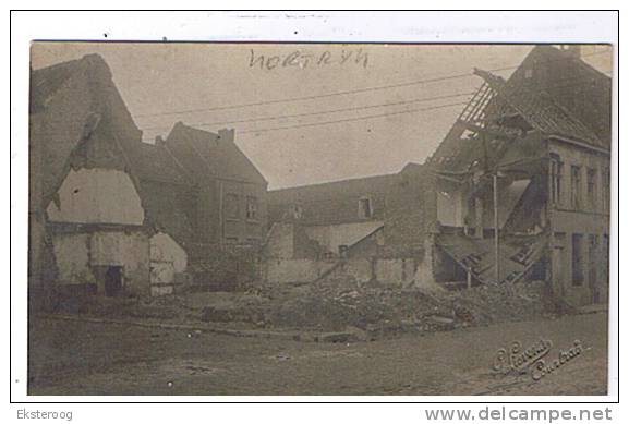 Kortrijk - Photo Kaart  Oorlog 1914-1918 - Kortrijk