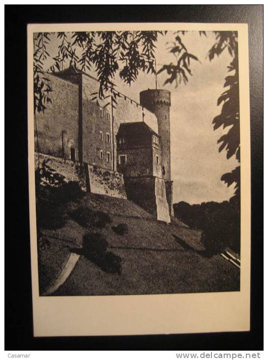 ESTONIA Tallinn Tallin Toompea Loss Castle Post Card Estonie Estland Eesti Russie Russia CCCP USSR Rusia - Estonie