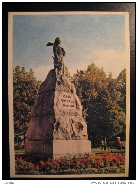 ESTONIA Parnu Post Card Estonie Estland Eesti Russie Russia CCCP USSR Rusia - Estonie