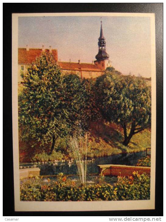 ESTONIA Post Card Estonie Estland Eesti Russie Russia CCCP USSR Rusia - Estonie