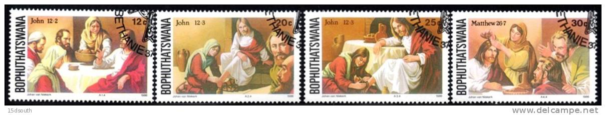 Bophuthatswana - 1986 Easter Set (o) # SG 168-171 , Mi 165-168 - Pasen