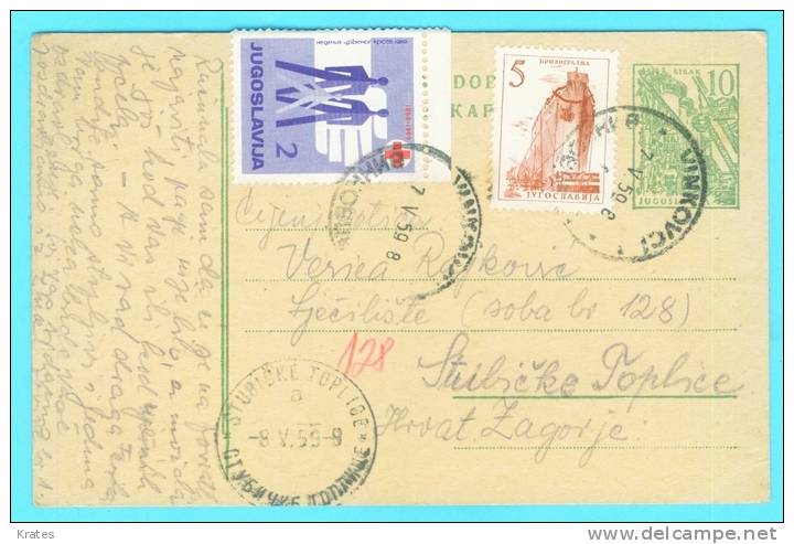 Postcard - Res Cross, Yugoslavia   (8359) - Croce Rossa