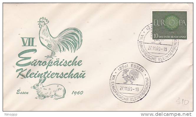 Germany1960 Europa Stamp On Cover - 1960