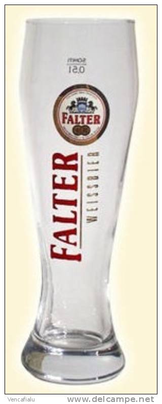 Brewery J.B. Falter, Regen, Bayern, Germany - For Wheat Beer - Verres