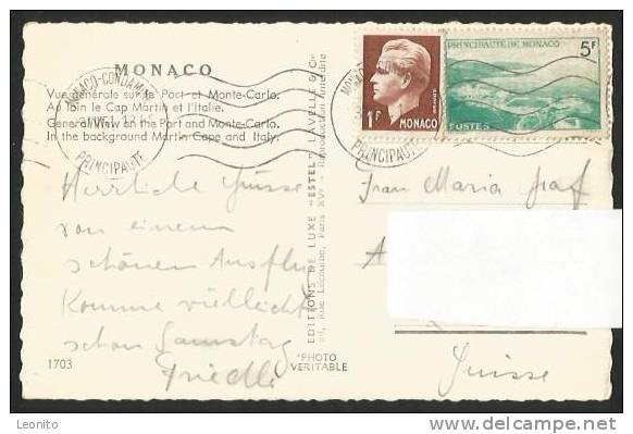 MONACO Port Et Monte Carlo 1951 - Other & Unclassified