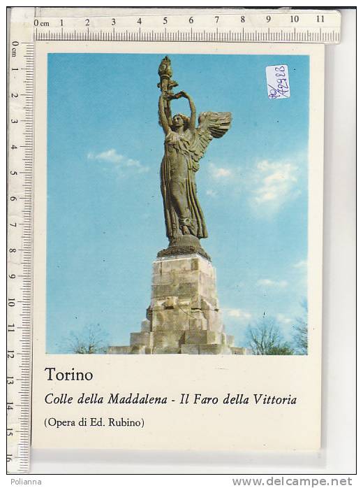 PO7292B# TORINO - COLLE DELLA MADDALENA - IL FARO DELLA VITTORIA   No VG - Andere Monumente & Gebäude