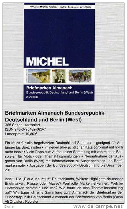 Briefmarken Almanach 2013 Bundesrepublik Deutschland Katalog Neu 20€ MICHEL Catalogue Stamps Of New Germany BRD + Berlin - Germania