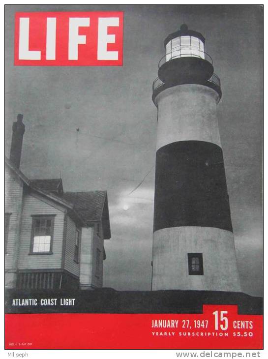 Magazine LIFE - JANUARY 27 , 1947       (2984) - News/ Current Affairs