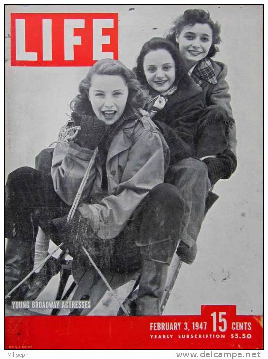 Magazine LIFE - FEBUARY 3 , 1947       (2985) - News/ Current Affairs