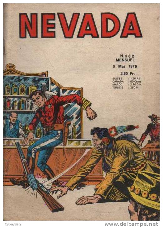 NEVADA N° 382 BE LUG 05-1979 - Nevada
