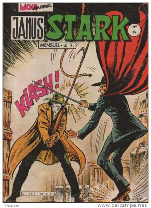 JANUS STARK N° 35 BE MON JOURNAL 11-1981 ADAM ETERNO - Janus Stark