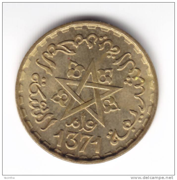 @Y@   Marokko  20 Francs  1371 / 1952   UNC     (C516) - Marokko