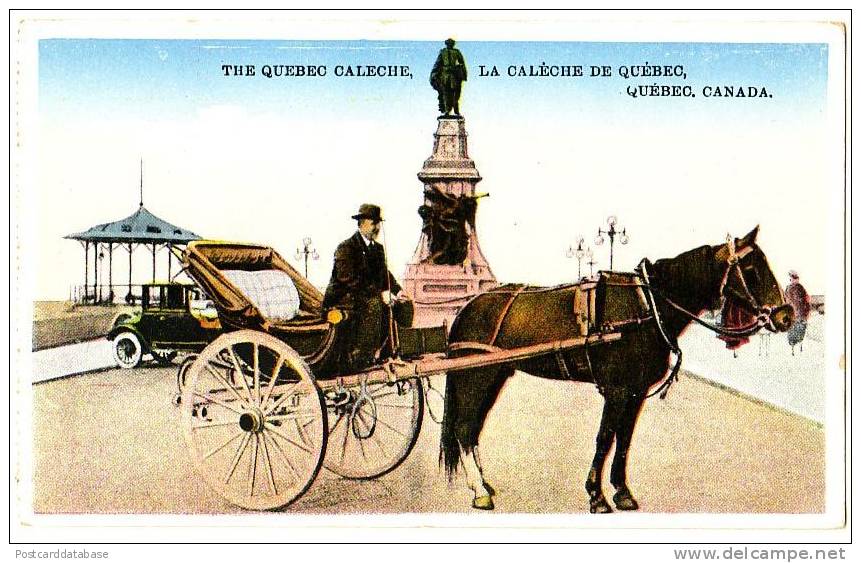 The Quebec Caleche, La Calèche De Québec - Canada - & Horse Carriage - Québec - Les Rivières