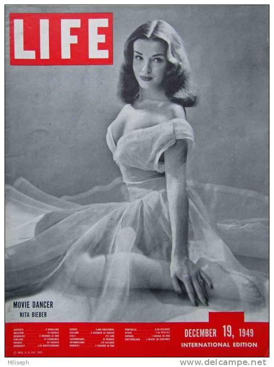 Magazine LIFE - DECEMBER 19 , 1949   - INTERNATIONAL EDITION -        (2989) - Journalismus