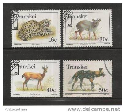 TRANSKEI 1988 CTO Stamp(s) Endangered Animals 226-229 #3429 - Other & Unclassified