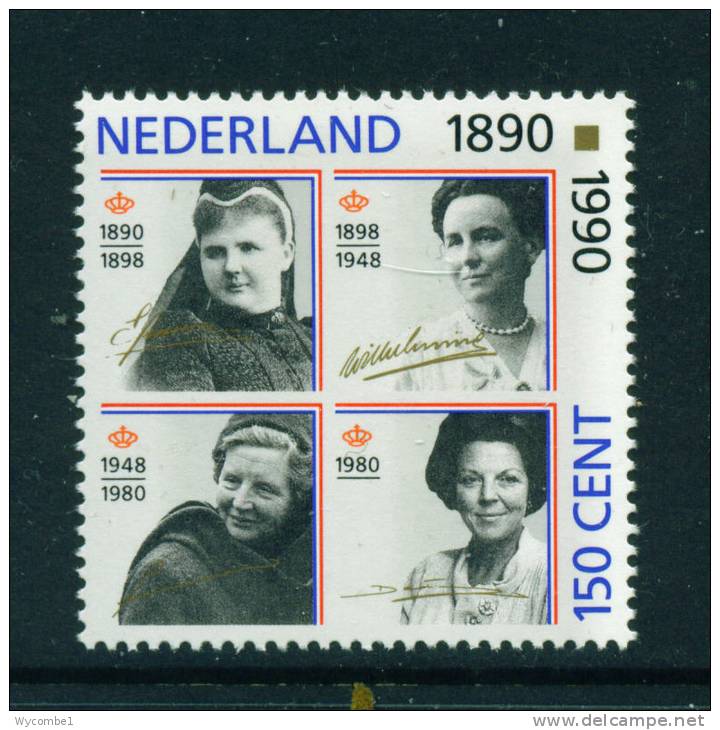 NETHERLANDS  -  1990  Queens Of The House Of Orange  Unmounted Mint - Unused Stamps