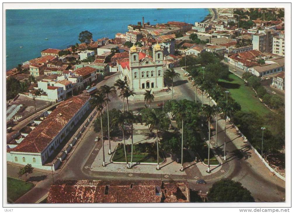 - SALVADOR. - VISTA AERA DA FAMORA IGREJA DO "SENHOR DO BONFIM" - Scan Verso - - El Salvador