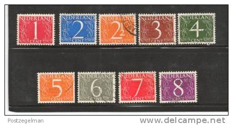 Ned 1946 Cijfer Zegels Serie Used 460-468 #213 - Used Stamps