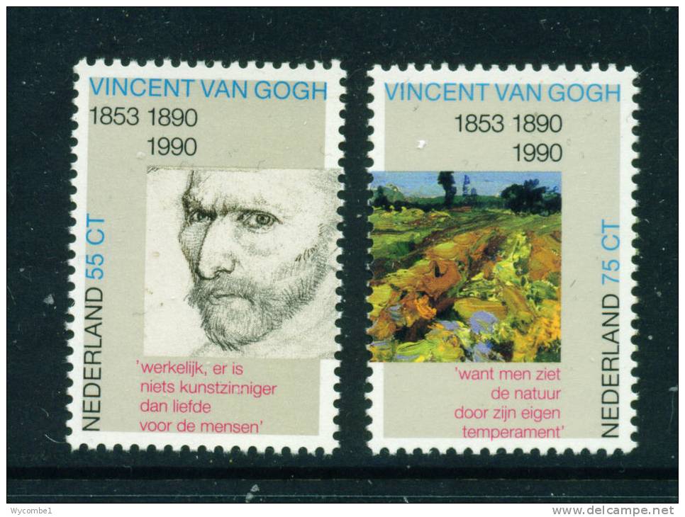 NETHERLANDS  -  1990  Van Gogh  Unmounted Mint - Unused Stamps