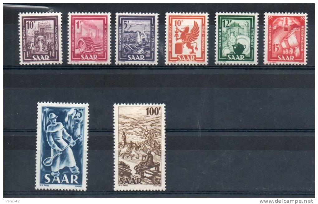 Sarre. Industrie Et Paysage - Unused Stamps