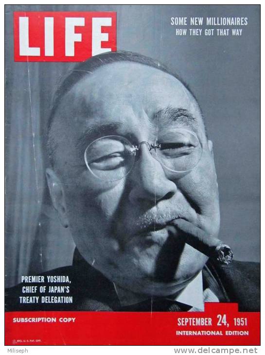 Magazine LIFE - SEPTEMBER 24 , 1951 - INTERNATIONAL EDITION -            (2995) - Novedades/Actualidades