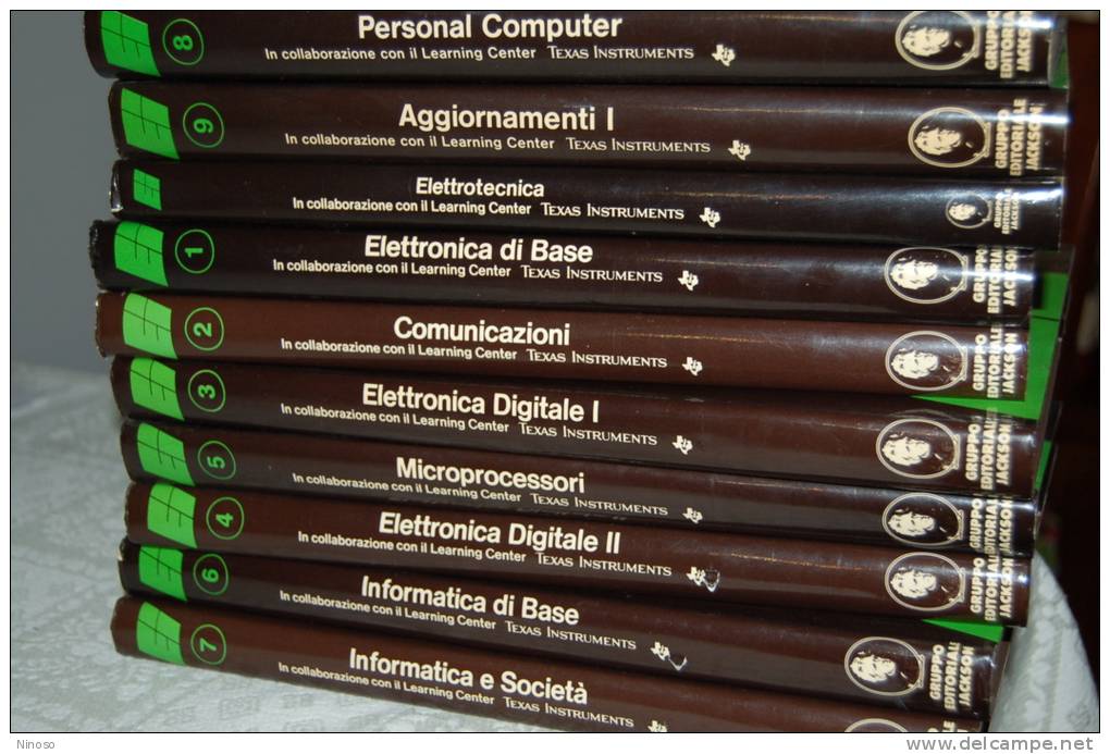 Enciclopedia Di Elettronica & Informatica 10 Volumi - Encyclopédies