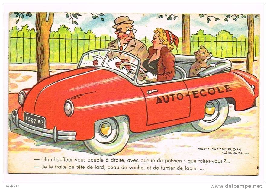 AUTO-ÉCOLE ......( Chaperon Jean ) - Chaperon, Jean