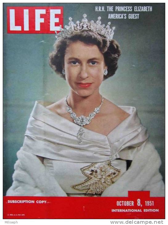 Magazine LIFE - OCTOBER 8 , 1951 - INTERNATIONAL EDITION -           (2996) - Journalismus