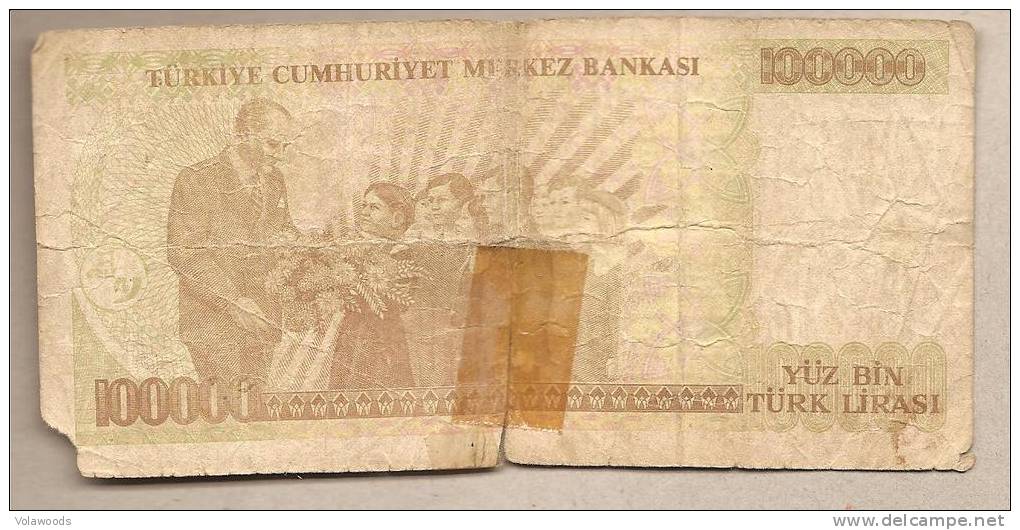 Turchia - Banconota Circolata Da 100.000 Lire P-206b - 1997 #19 - Turchia