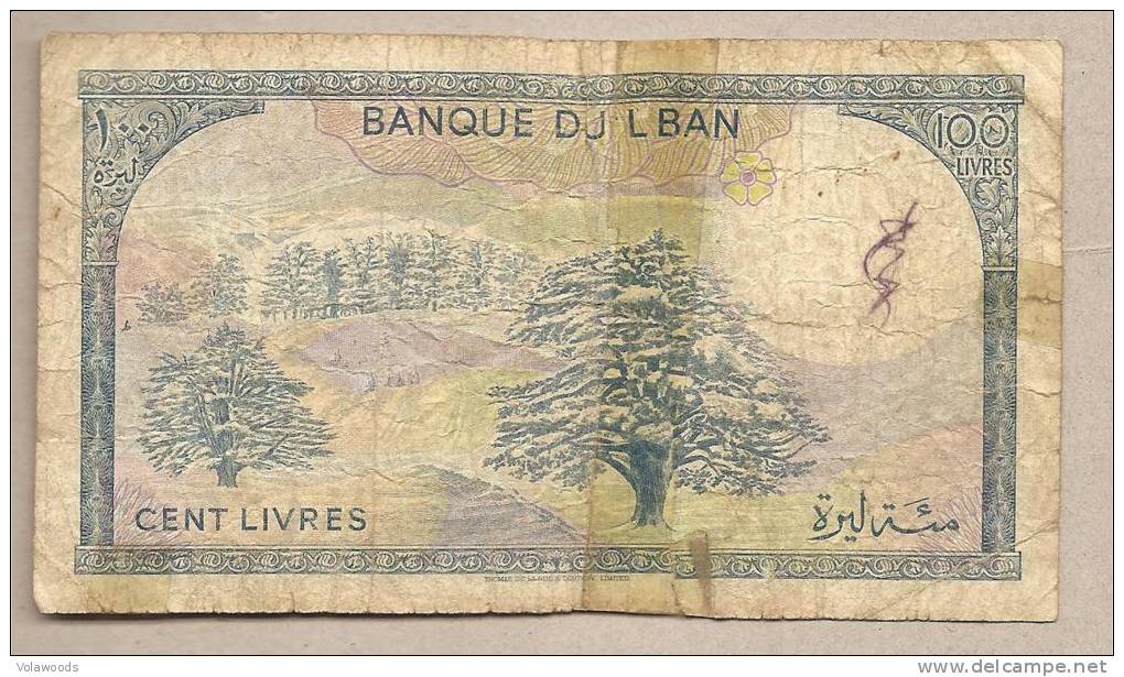 Libano - Banconota Circolata Da 100 Livres - Lebanon