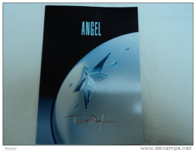 MUGLER :"ANGEL "   LIVRET  2005   LIRE      !!! - Miniaturen Flesjes Dame (zonder Doos)