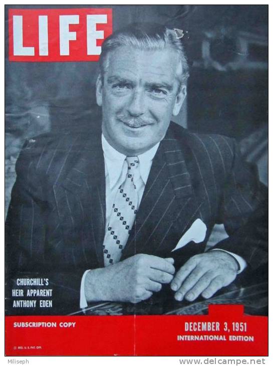 Magazine LIFE - DECEMBER 3 , 1951 - INTERNATIONAL EDITION -              (2999) - News/ Current Affairs